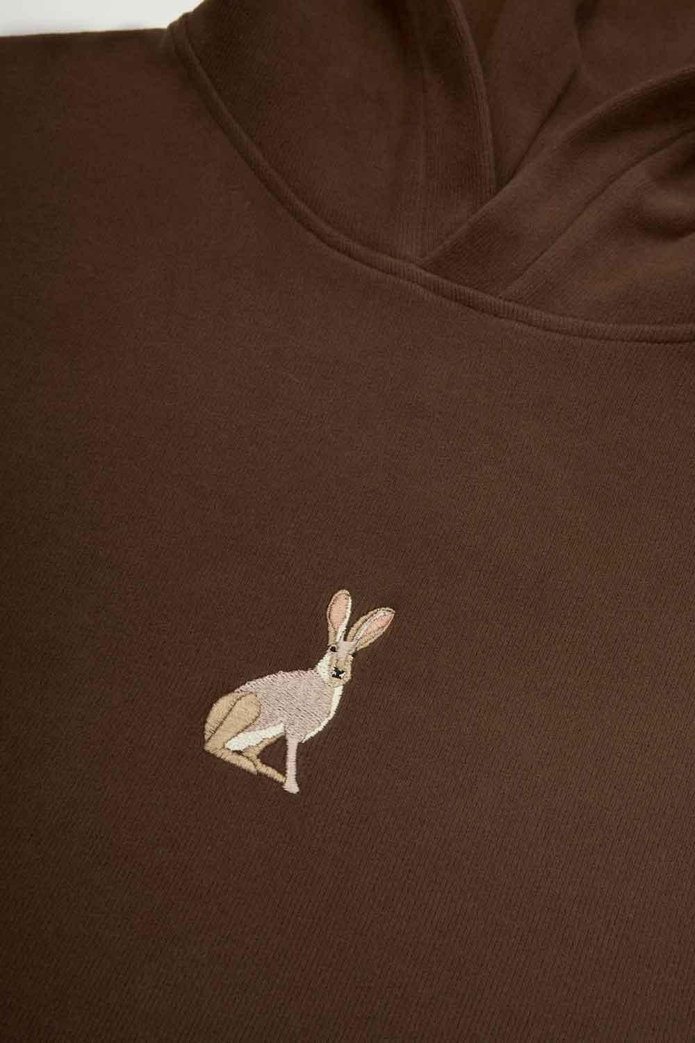 WWF Market-Yaban Tavşanı Hoodie - Kahverengi-Sweatshirts & Hoodies-2-Milagron.com