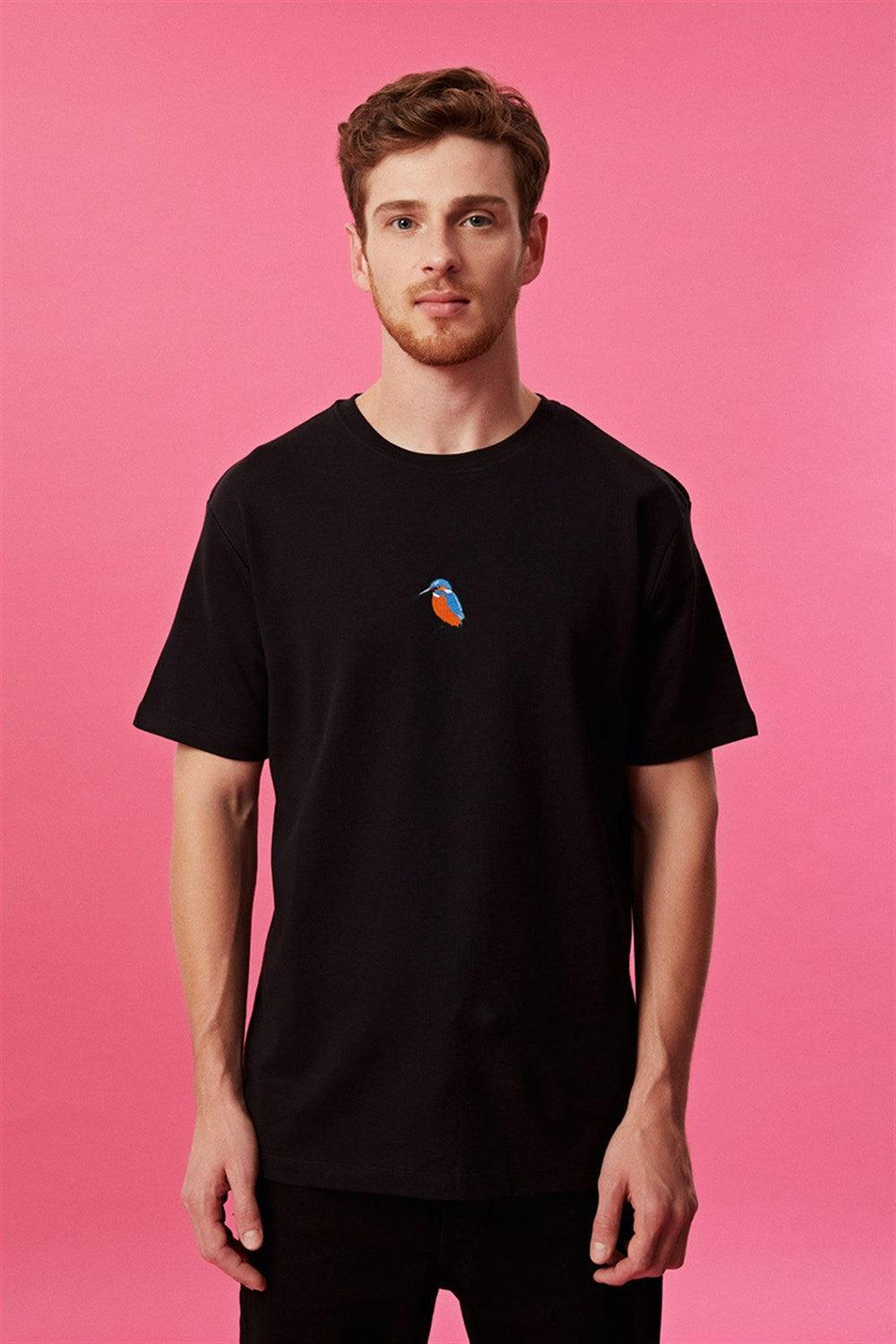 WWF Market-Yalıçapkını T-Shirt - Siyah-T-Shirts-3-Milagron.com