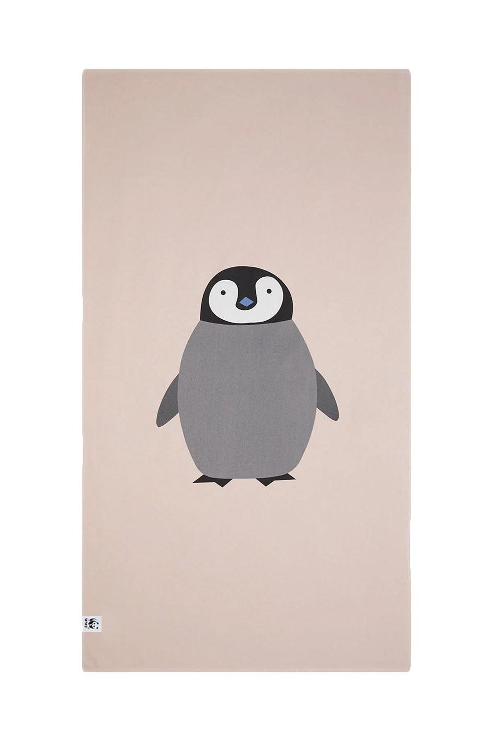 WWF Market-Yavru İmparator Penguen Peştamal - Gül Kurusu-Plaj Havlusu-1-Milagron.com
