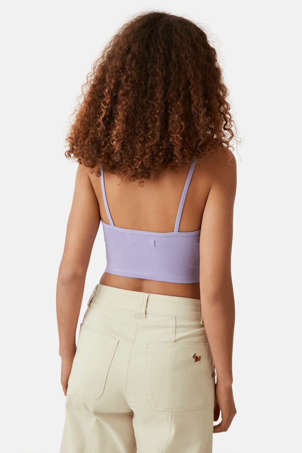 WWF Market-Yavru Sincap Crop Atlet - Mor-T-Shirts-2-Milagron.com