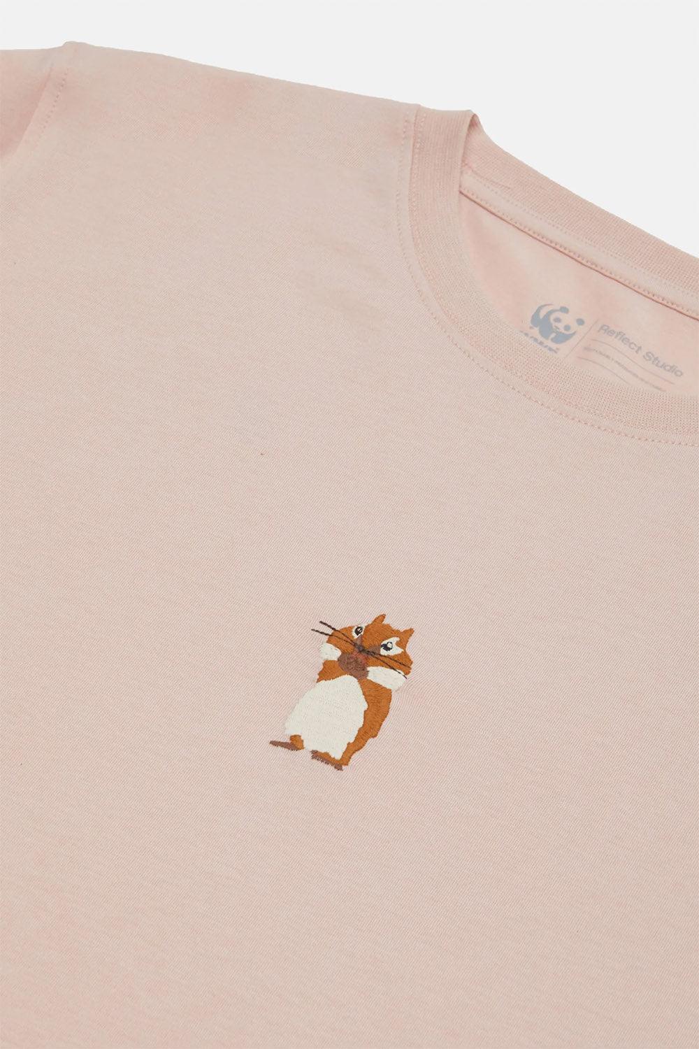 WWF Market-Yavru Sincap T-shirt - Gül Kurusu-T-Shirts-2-Milagron.com