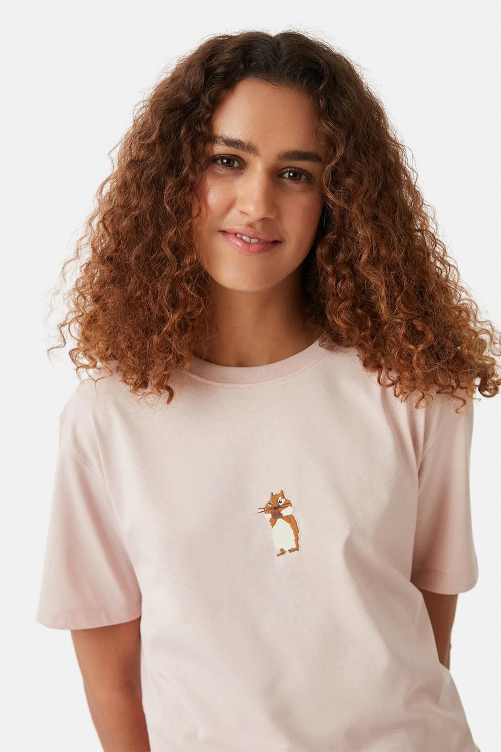 WWF Market-Yavru Sincap T-shirt - Gül Kurusu-T-Shirts-4-Milagron.com