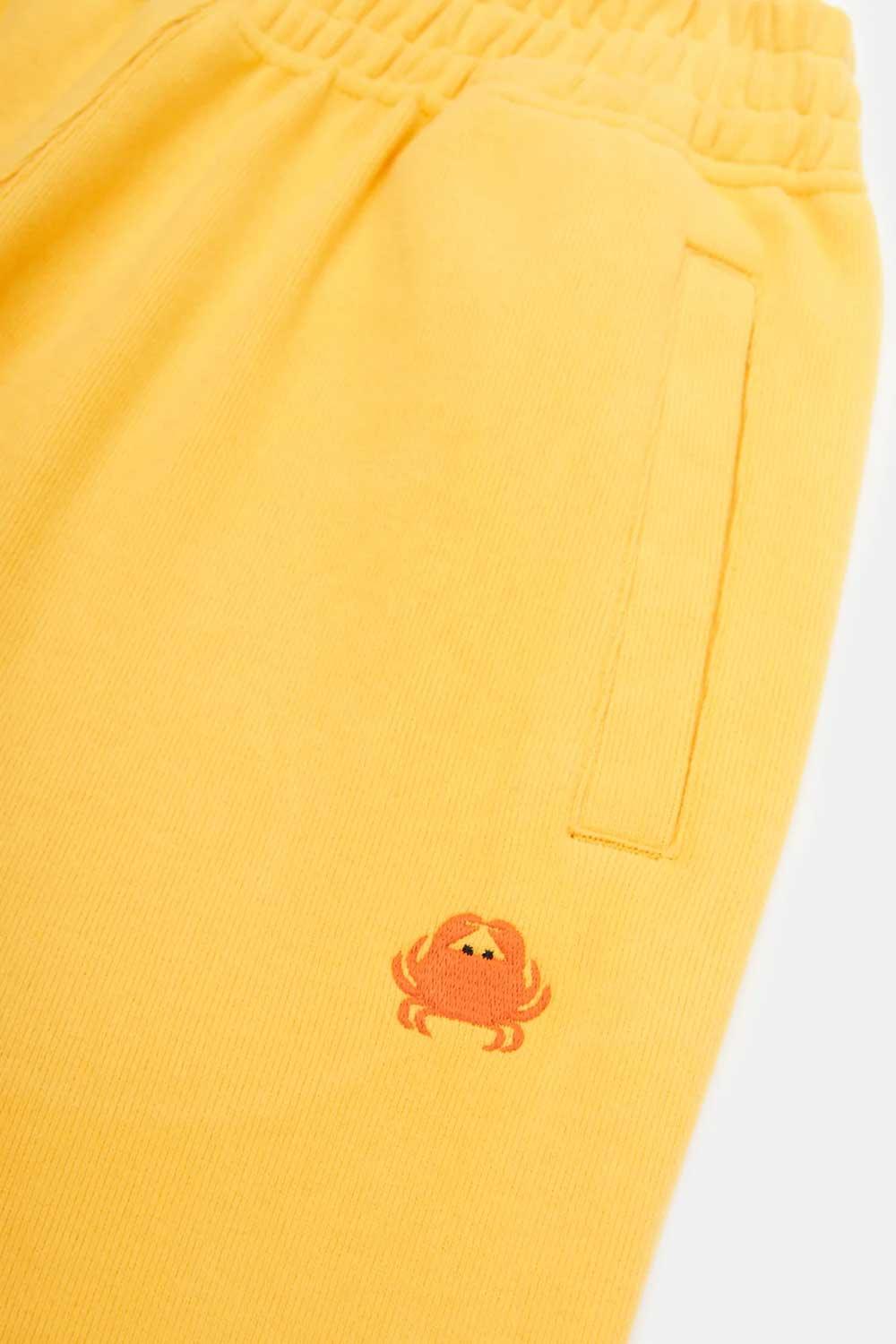 WWF Market-Yengeç Kadın Eşofman - Sarı-Eşofman-2-Milagron.com