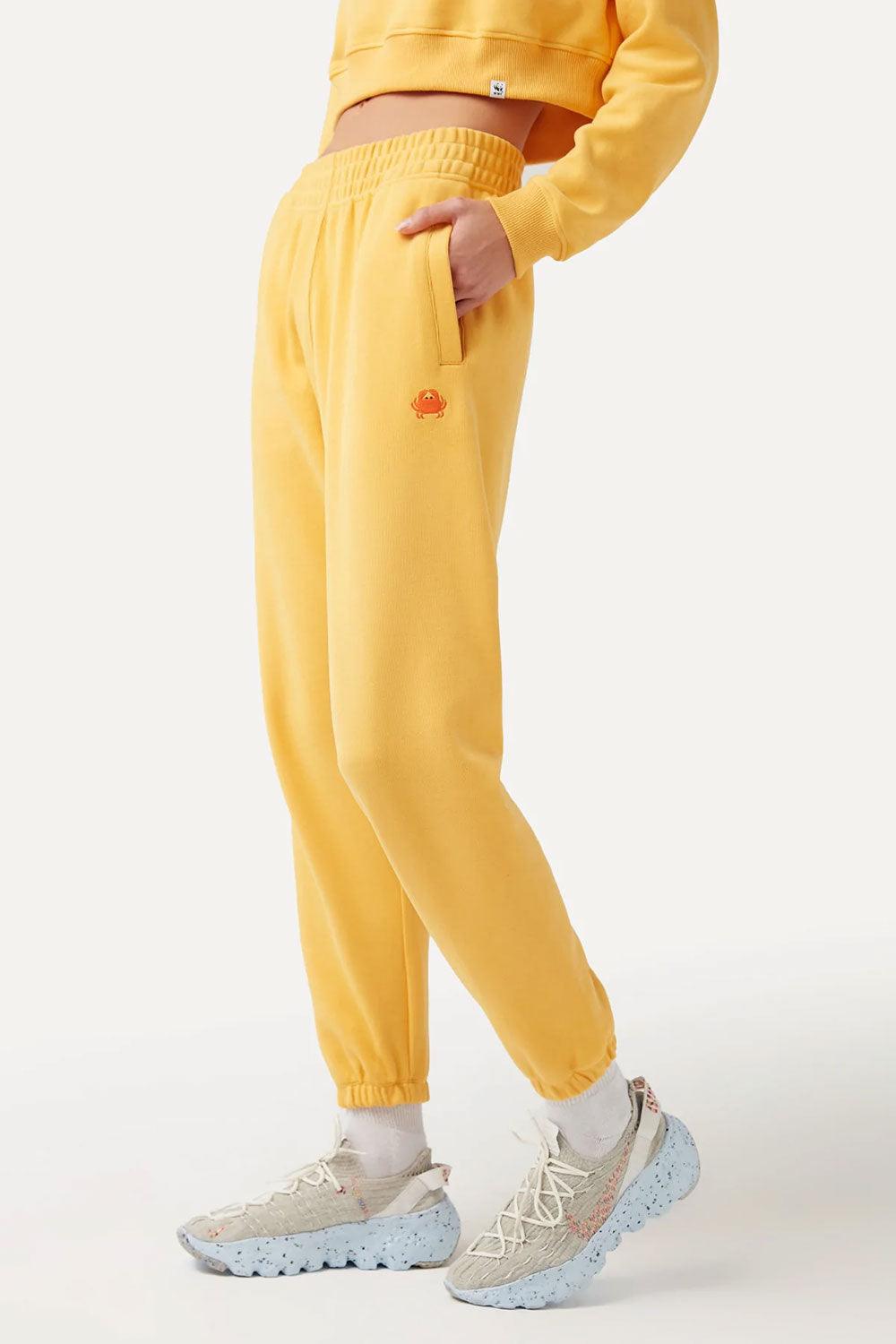 WWF Market-Yengeç Kadın Eşofman - Sarı-Eşofman-3-Milagron.com