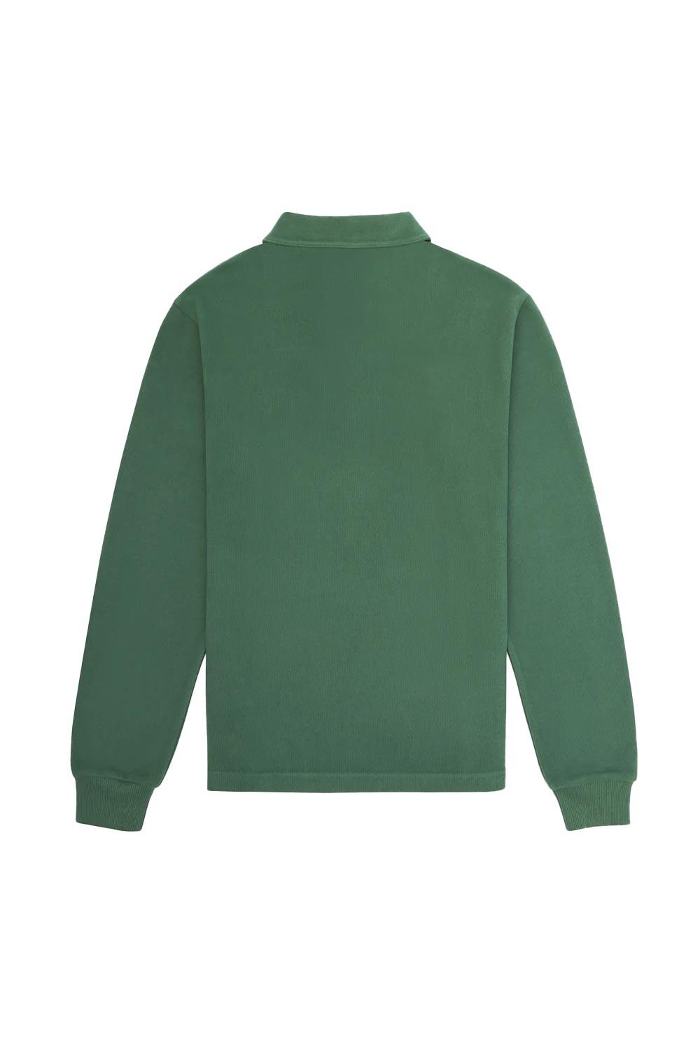 WWF Market-Yer Baykuşu Polo Yaka Sweatshirt - Yeşil-Sweatshirts & Hoodies-9-Milagron.com