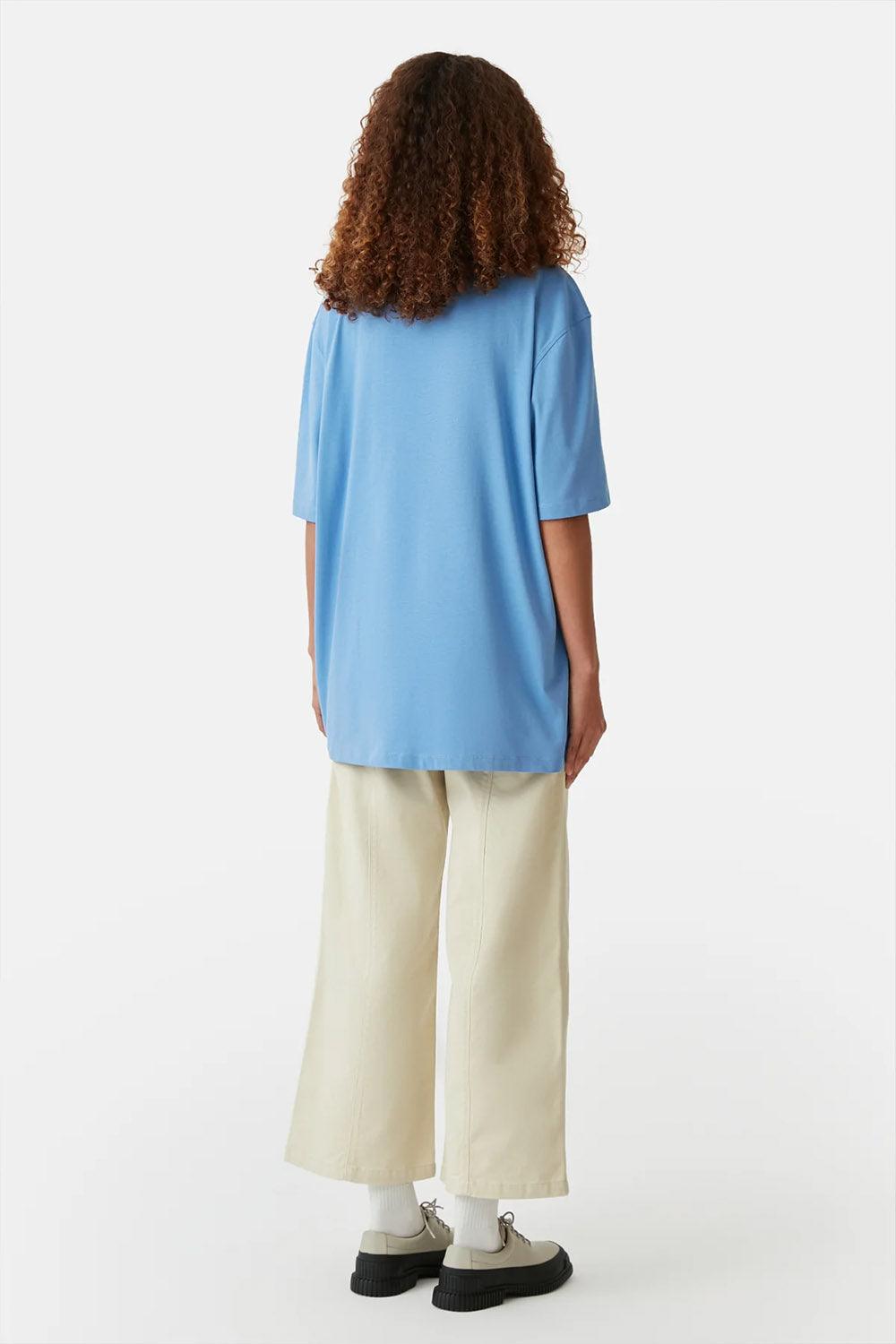 WWF Market-Yunus Oversize T-shirt - Mavi-T-Shirts-5-Milagron.com