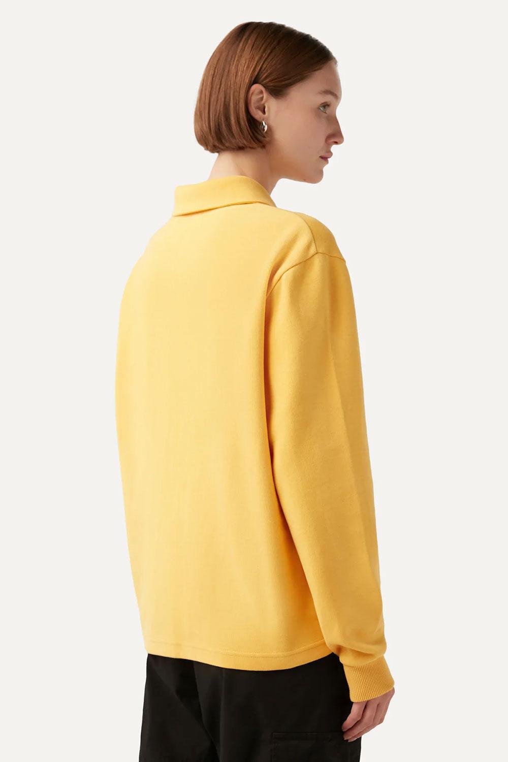 WWF Market-Zürafa Polo Yaka Sweatshirt - Sarı-Sweatshirts & Hoodies-7-Milagron.com