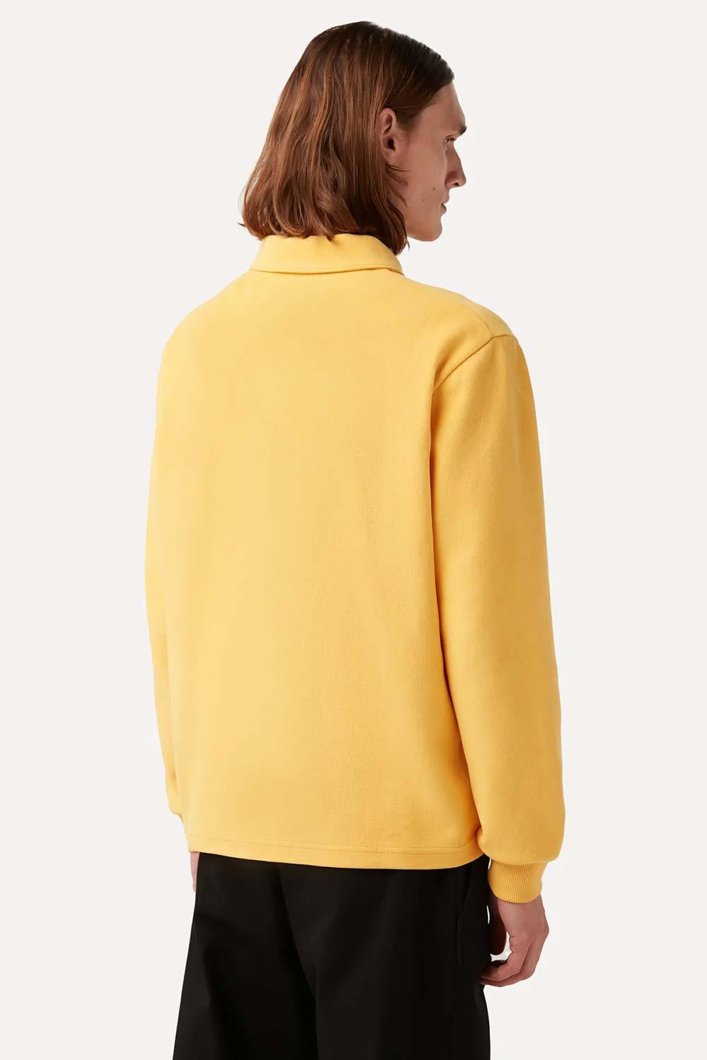 WWF Market-Zürafa Polo Yaka Sweatshirt - Sarı-Sweatshirts & Hoodies-9-Milagron.com