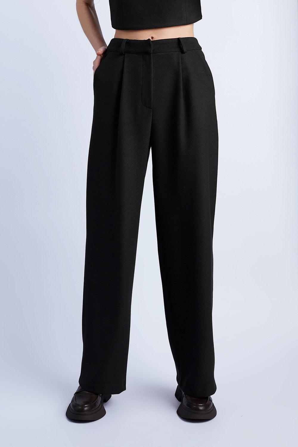 Wabi Sabi-Anchor Antrasit Kaşe Pantolon-Pantolon-3-Milagron.com