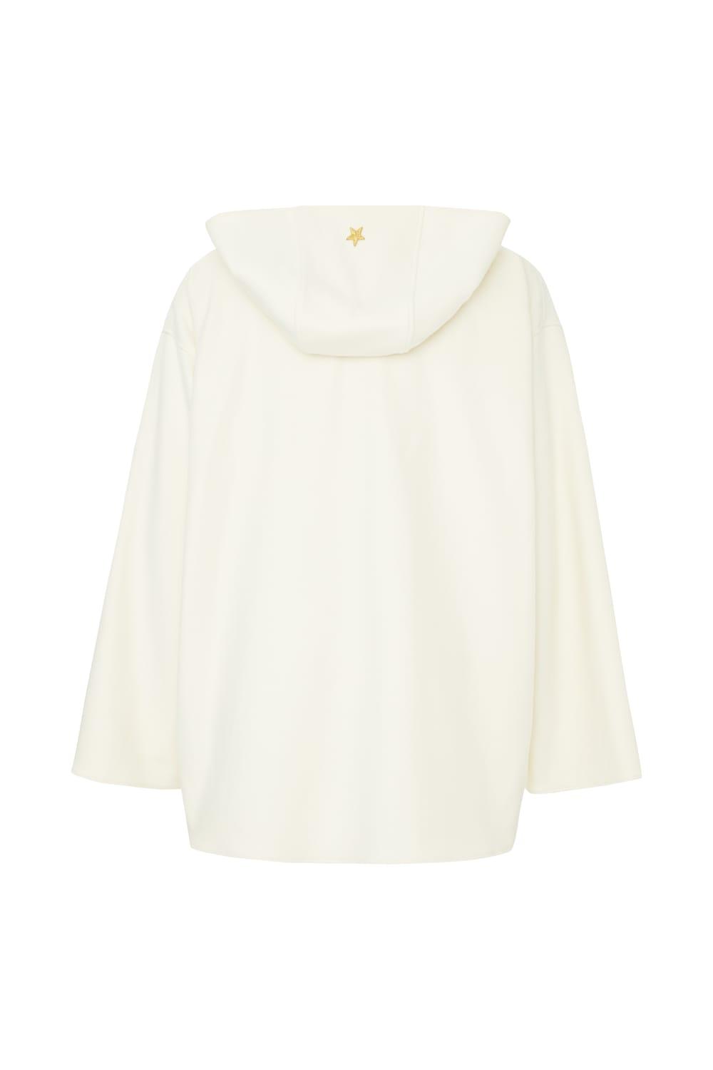 Wabi Sabi-Comodita Ekru Kaşmir Sweatshirt-Sweatshirts & Hoodies-2-Milagron.com