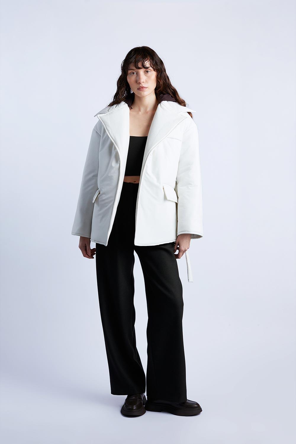 Wabi Sabi-Cozy Ceket Mont-Dış Giyim-1-Milagron.com