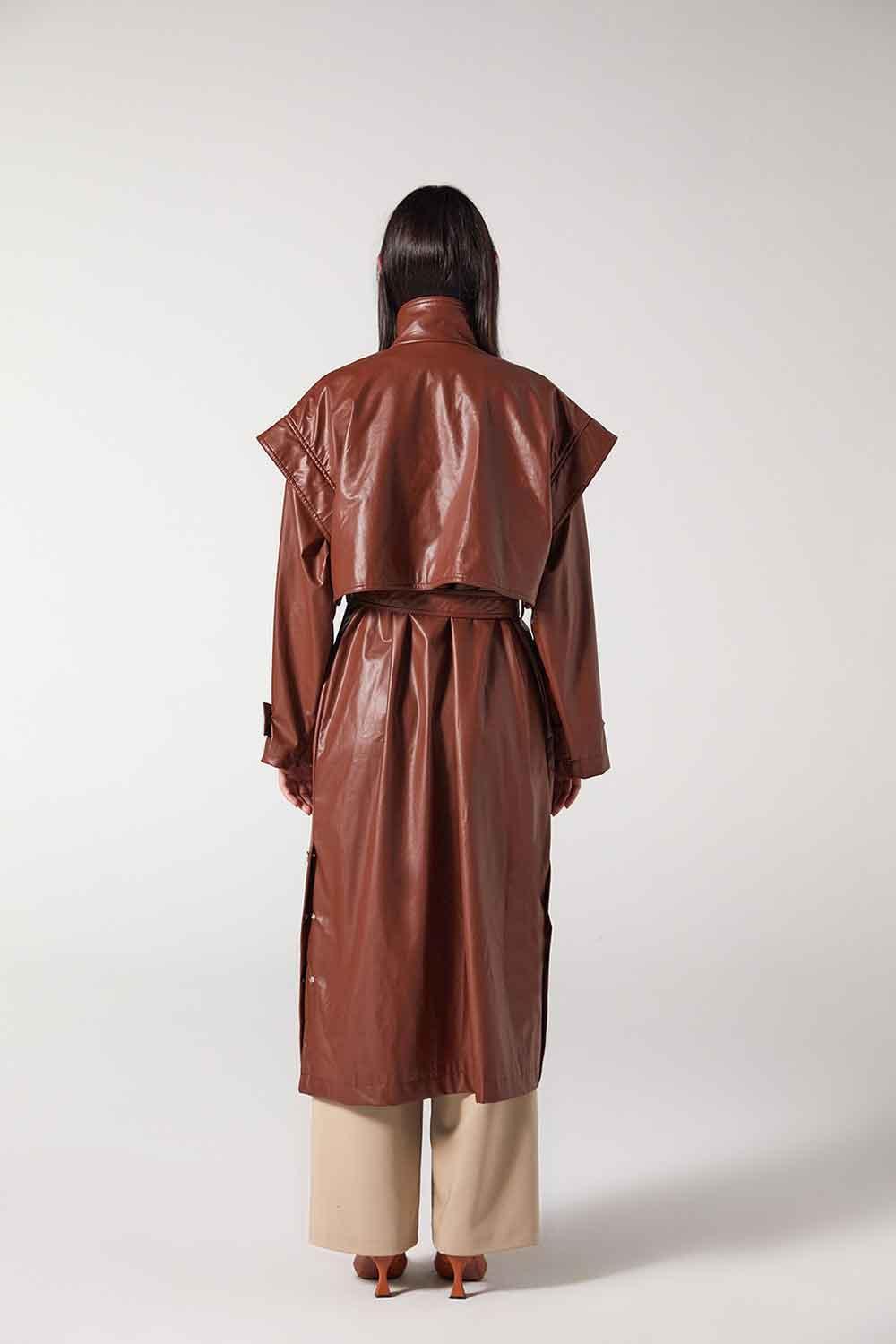 Wabi Sabi-Deri Trençkot-Trençkot-6-Milagron.com