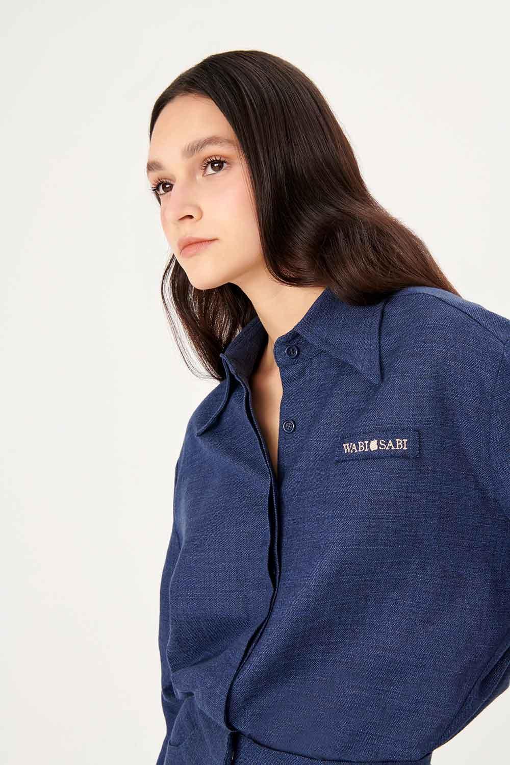 Wabi Sabi-Eterno Mavi Keten Tulum-Tulum-5-Milagron.com