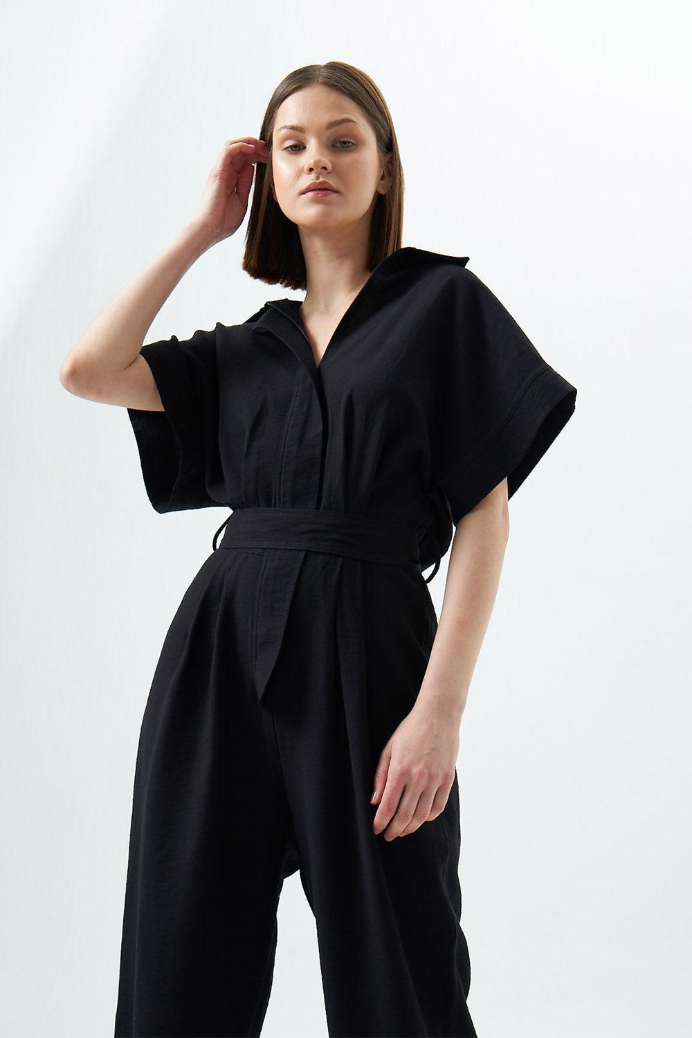 Wabi Sabi-Liya Siyah Tulum-Tulum-1-Milagron.com