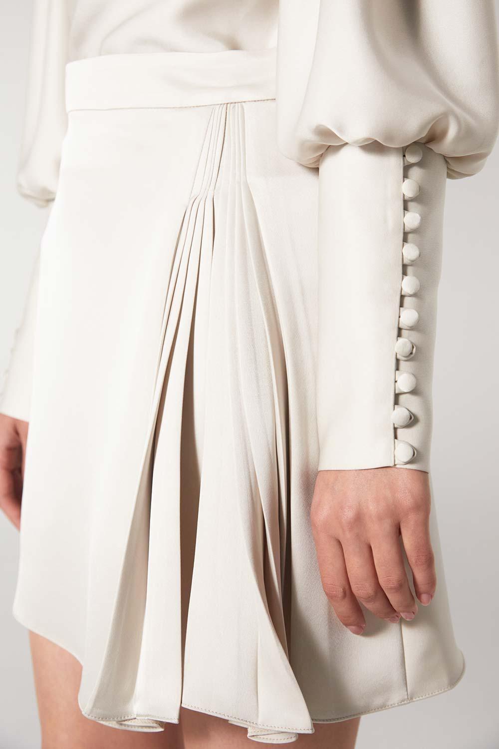 Wabi Sabi-Mbç Bej Mini Saten Etek-Etek-4-Milagron.com