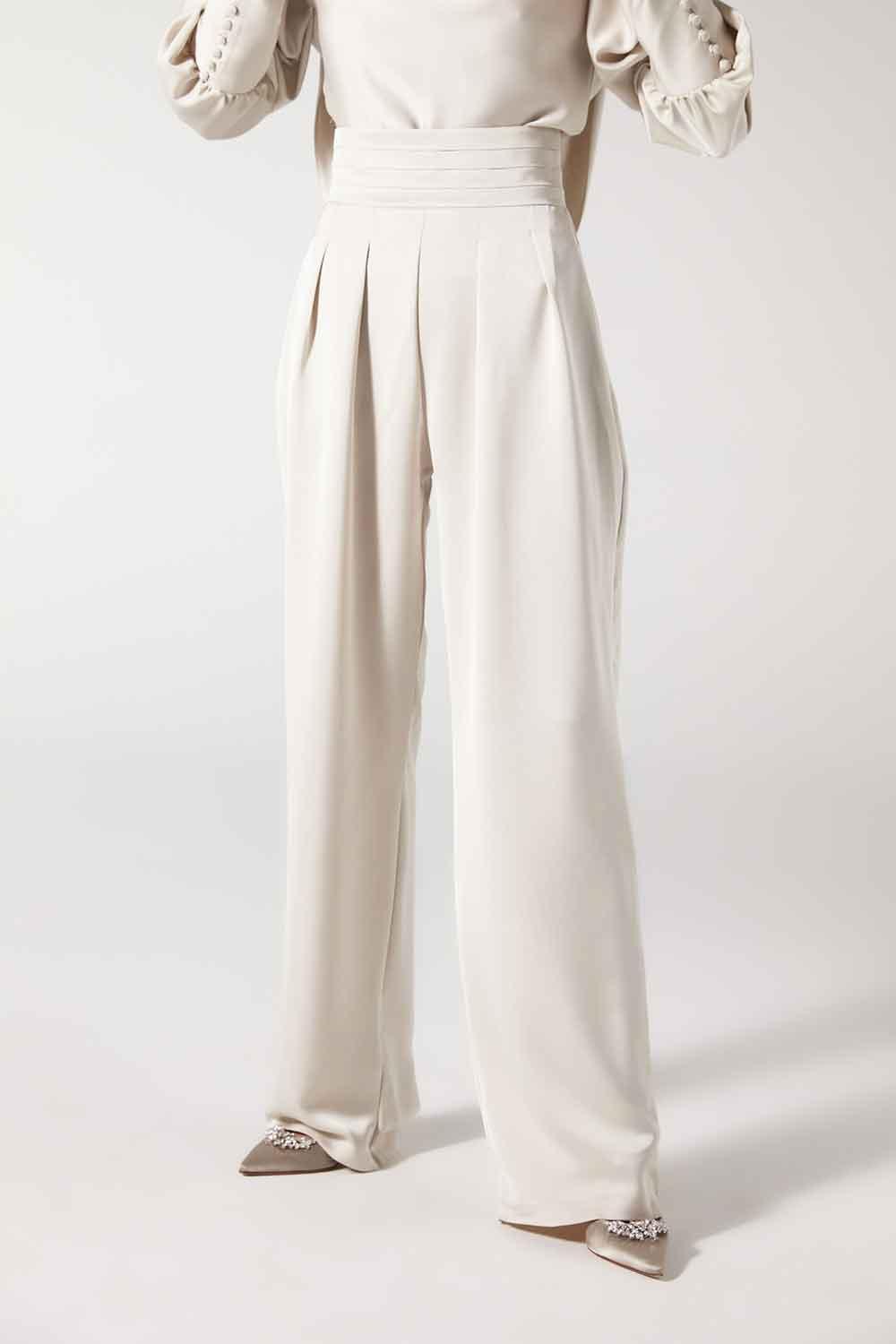 Wabi Sabi-Mbç Bej Pantolon-Pantolon-1-Milagron.com