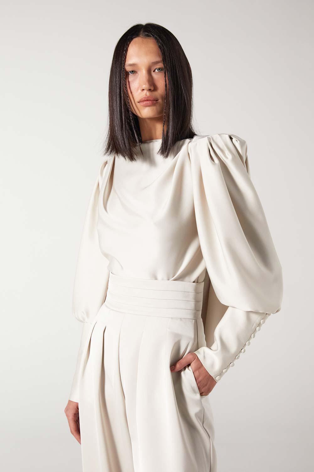 Wabi Sabi-Mbç Bej Vatkalı Top-Top-1-Milagron.com