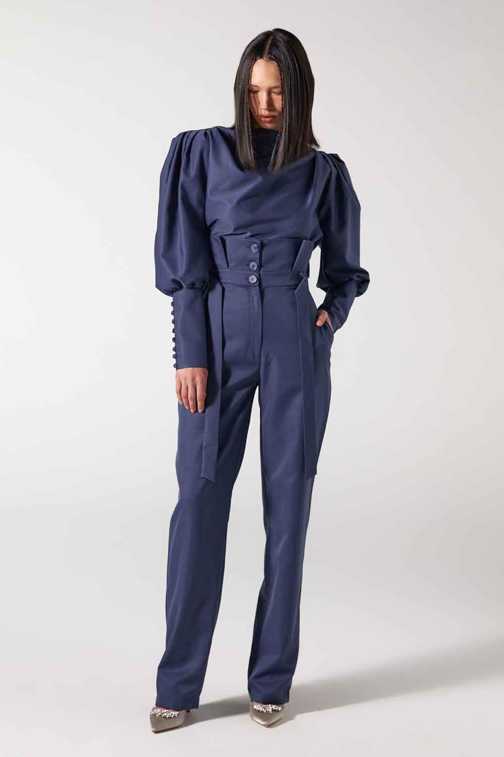 Wabi Sabi-Mbç Pasifik Mavisi Vatkalı Top-Top-4-Milagron.com