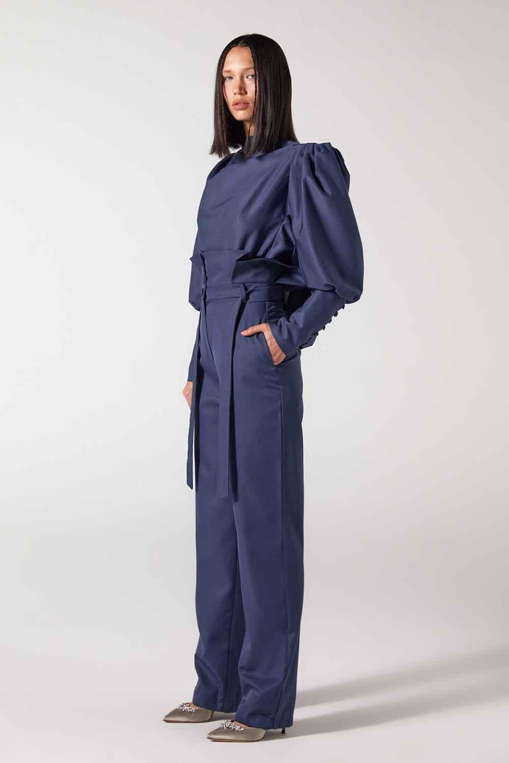 Wabi Sabi-Mbç Pasifik Mavisi Vatkalı Top-Top-6-Milagron.com