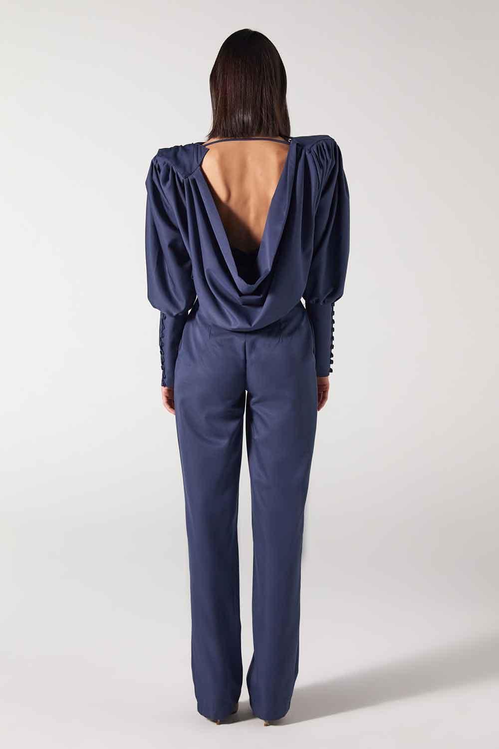 Wabi Sabi-Mbç Pasifik Mavisi Vatkalı Top-Top-7-Milagron.com