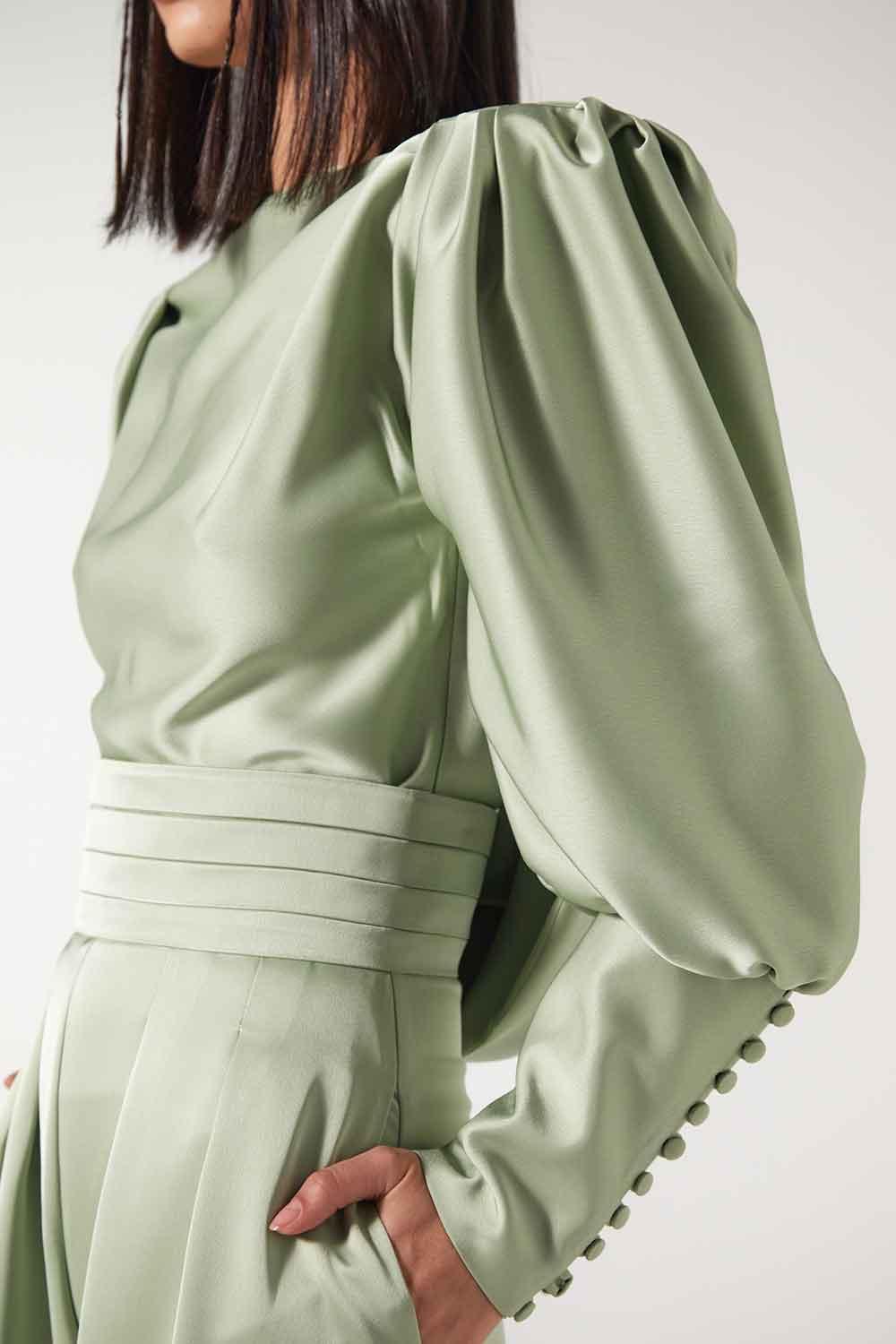 Wabi Sabi-Mbç Su Yeşilil Pantolon-Pantolon-3-Milagron.com