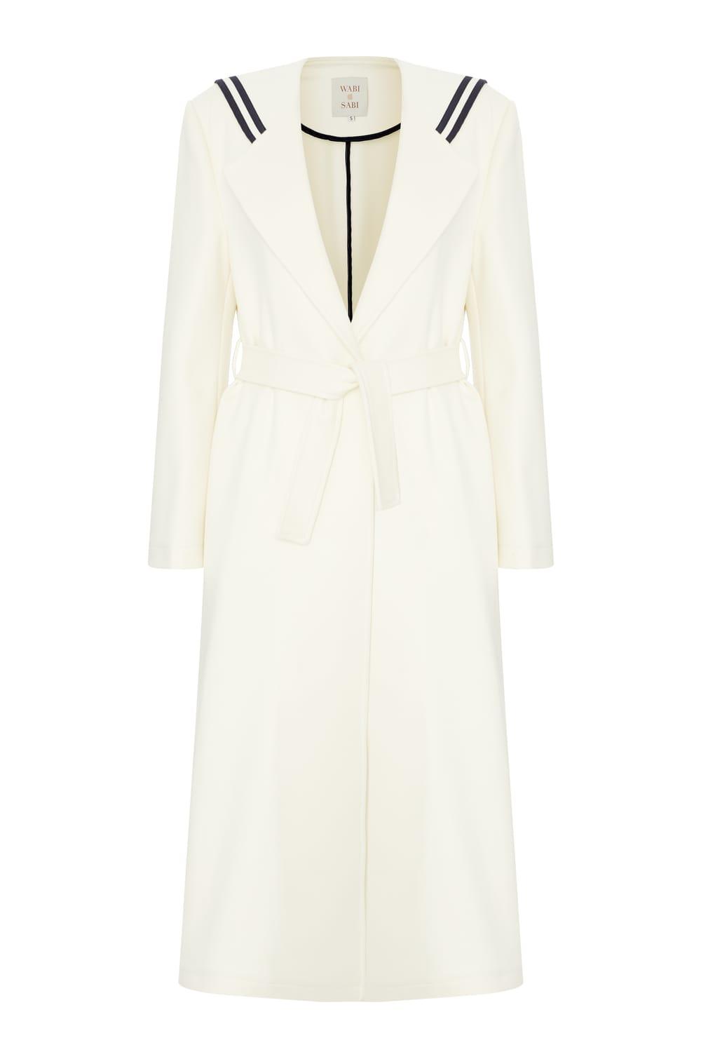 Wabi Sabi-Sail Ekru Kaşmir Kaban-Kaban-1-Milagron.com