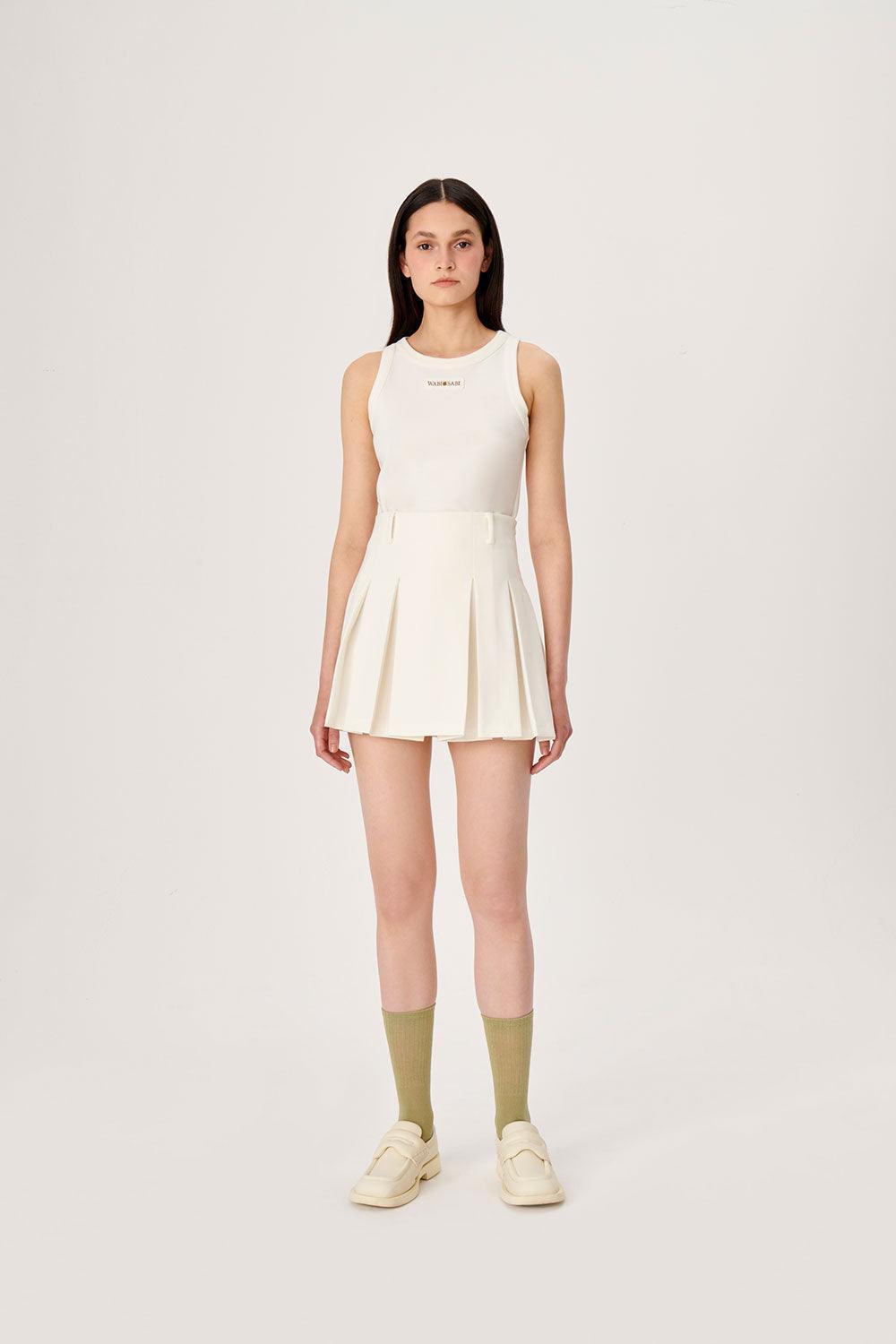 Wabi Sabi-Sail Pilikaşeli Etek-Etek-3-Milagron.com