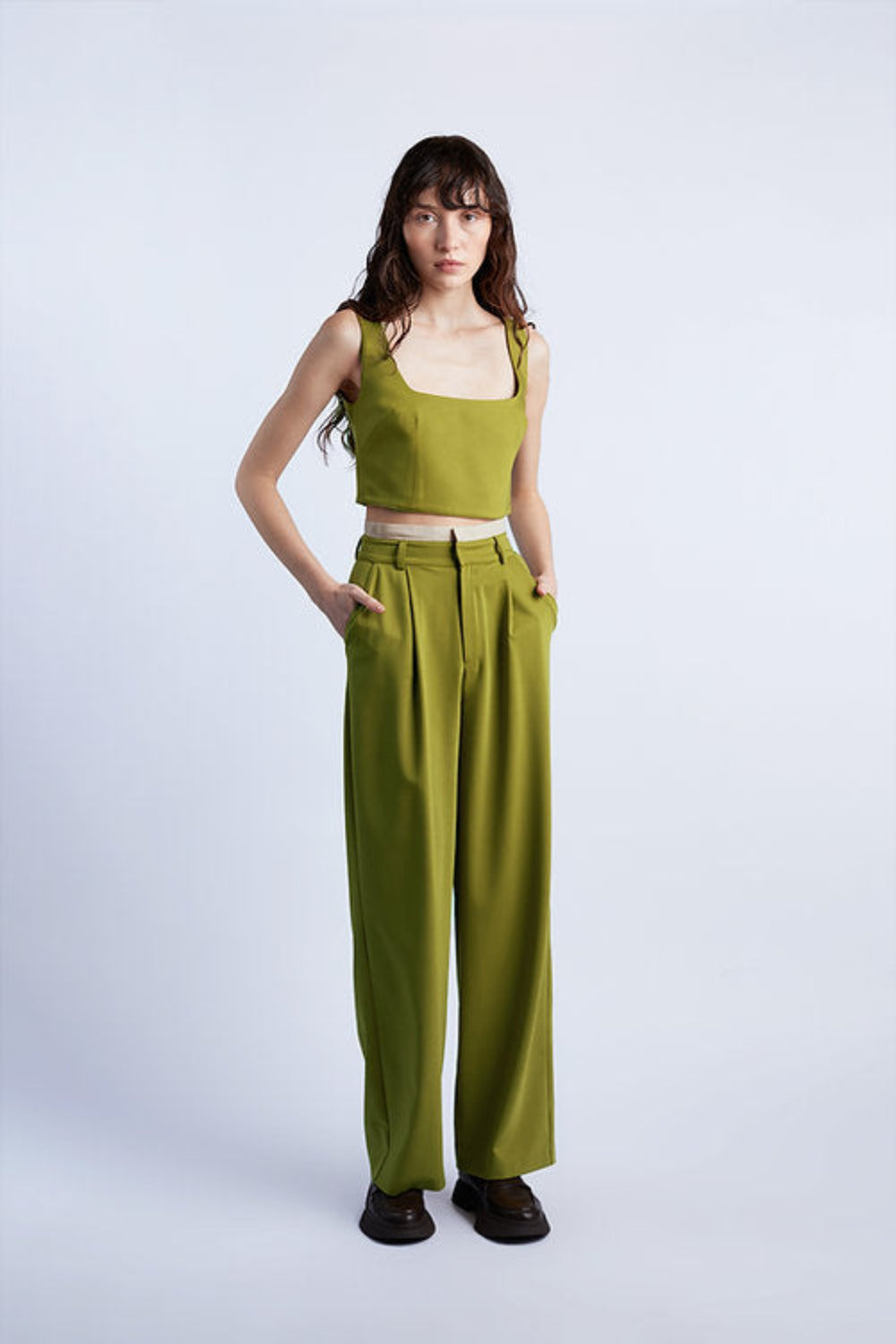 Wabi Sabi-Sail Yeşil Büstiyer-Top-2-Milagron.com