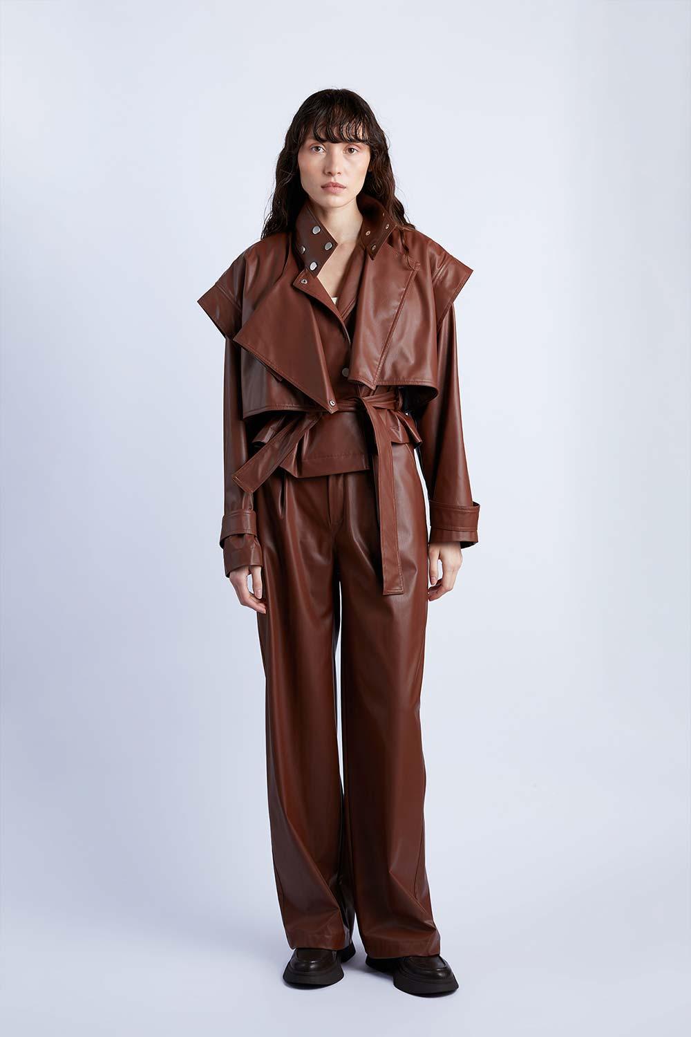 Wabi Sabi-Sheryl Deri Ceket-Ceket-1-Milagron.com