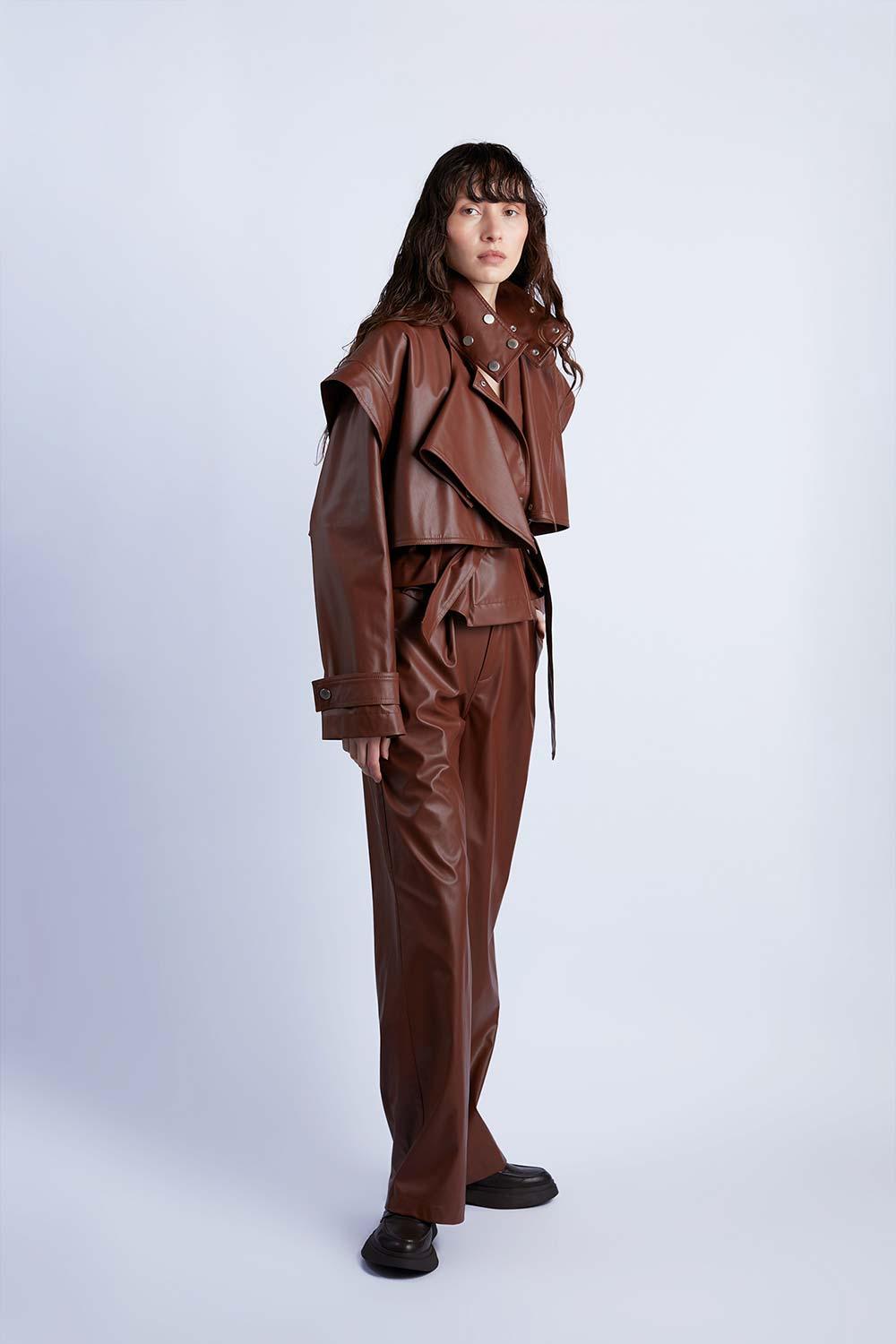 Wabi Sabi-Sheryl Deri Ceket-Ceket-2-Milagron.com