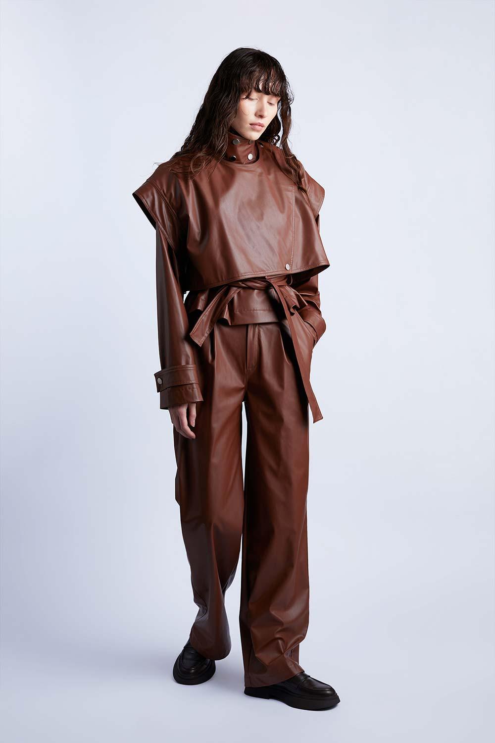 Wabi Sabi-Sheryl Deri Ceket-Ceket-3-Milagron.com