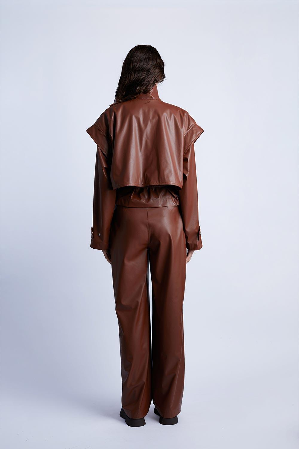 Wabi Sabi-Sheryl Deri Ceket-Ceket-5-Milagron.com