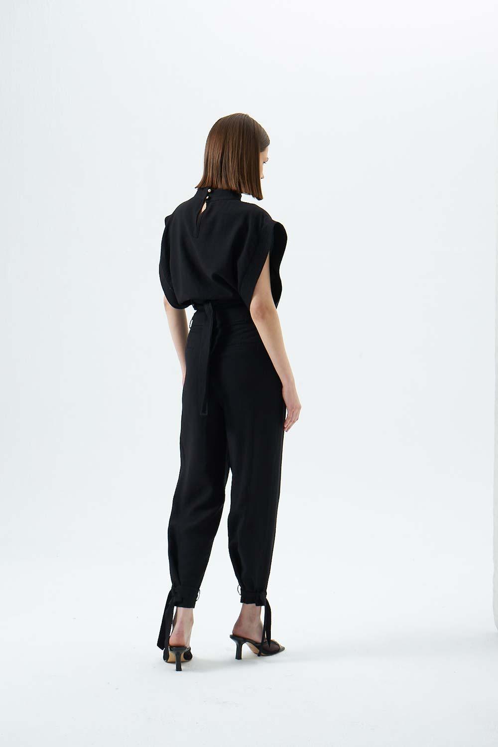 Wabi Sabi-Tyra Top Siyah-Top-3-Milagron.com