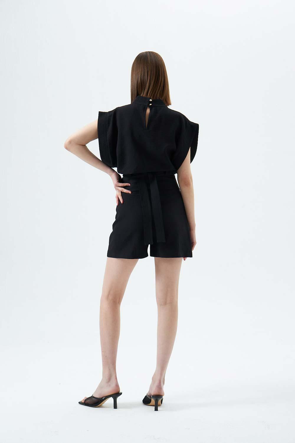 Wabi Sabi-Tyra Top Siyah-Top-7-Milagron.com