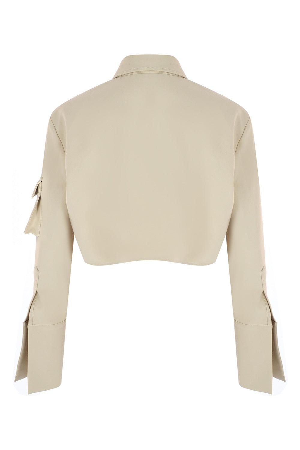 Wabi Sabi-Vento Bej Gömlek-Gömlek-2-Milagron.com