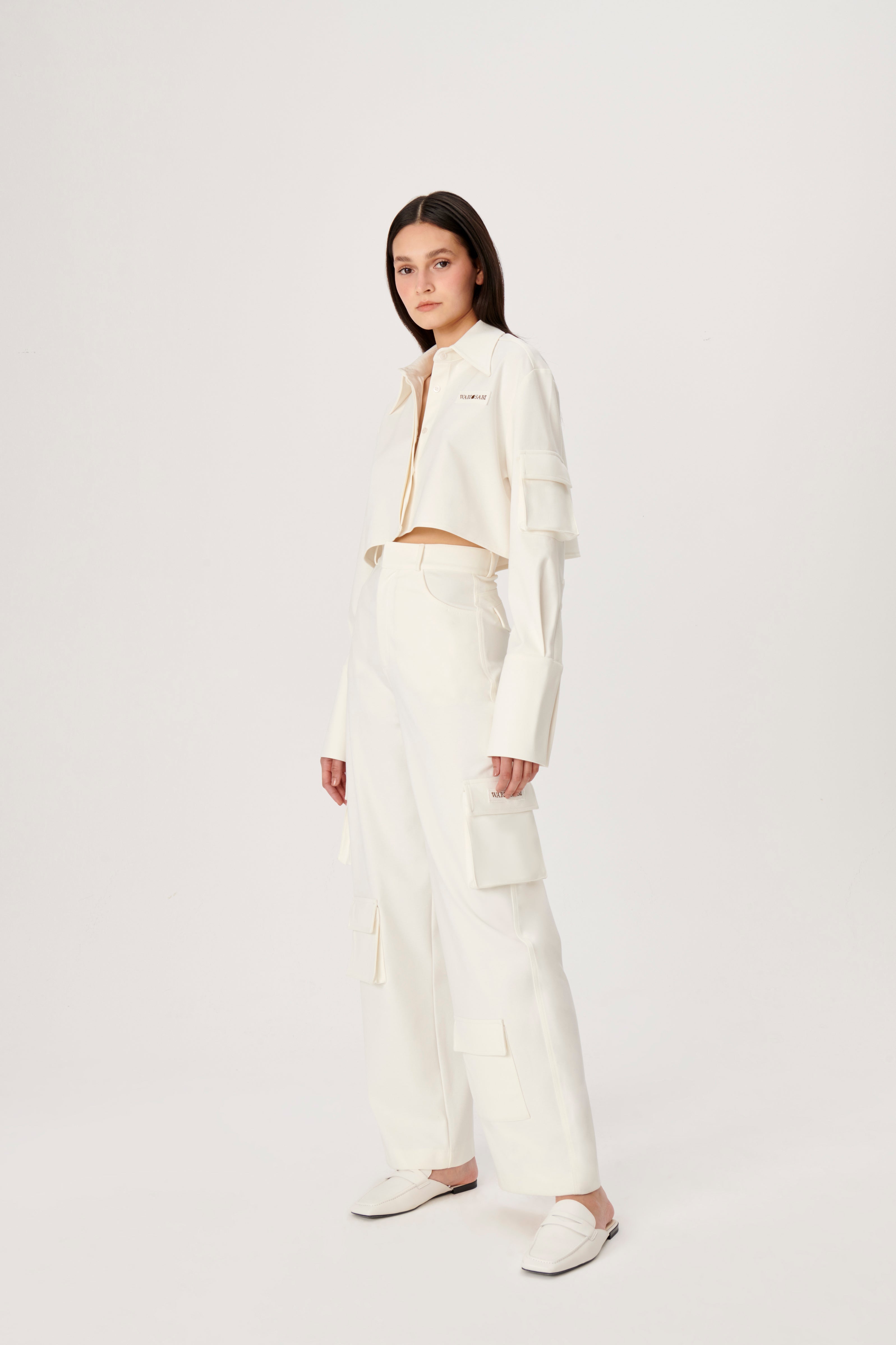 Wabi Sabi-Vento Pantolon-Kumaş Pantolon-2-Milagron.com