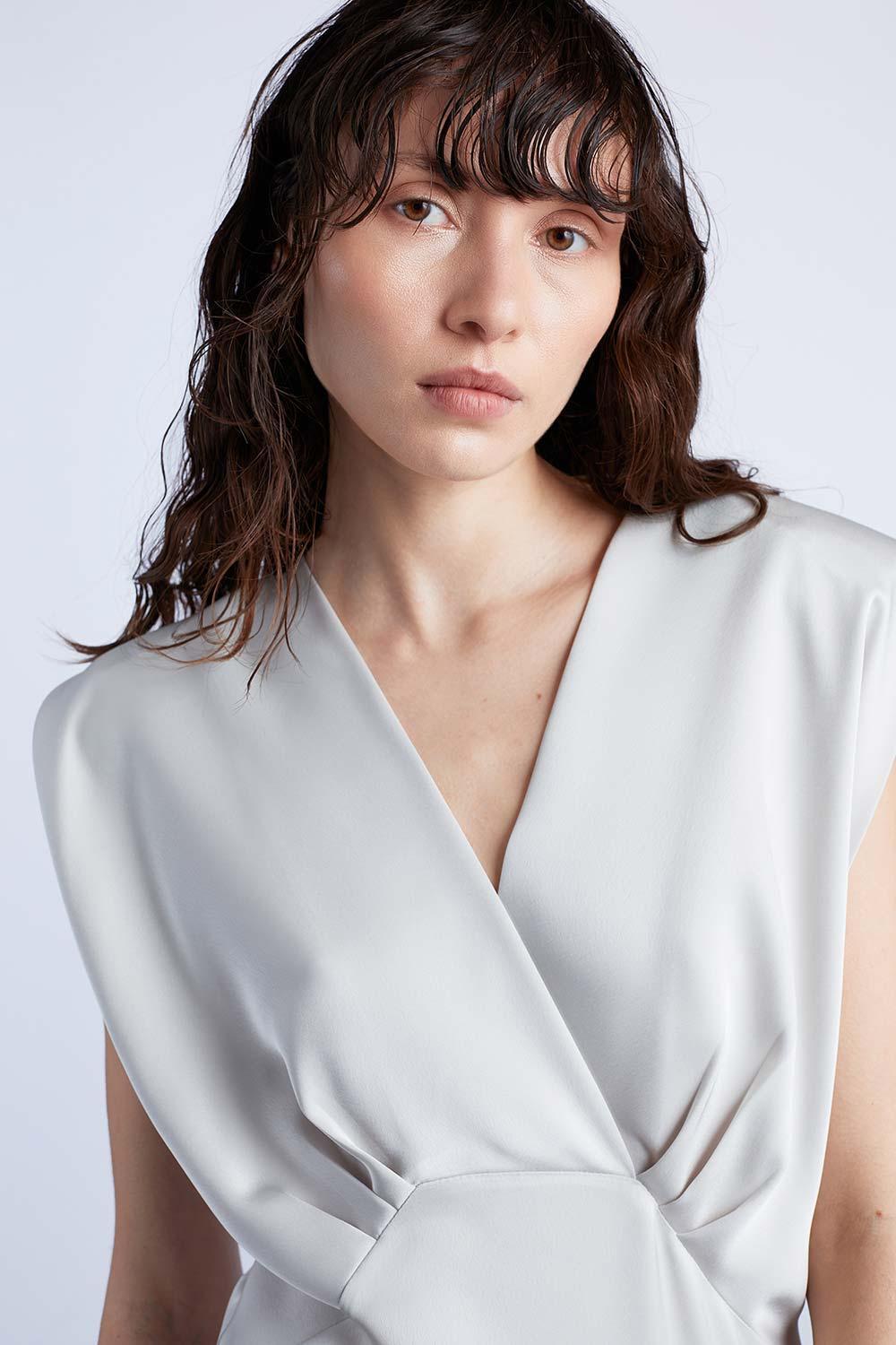 Wabi Sabi-Ws X Mag Bej Aries Maxi Elbise-Elbise-4-Milagron.com