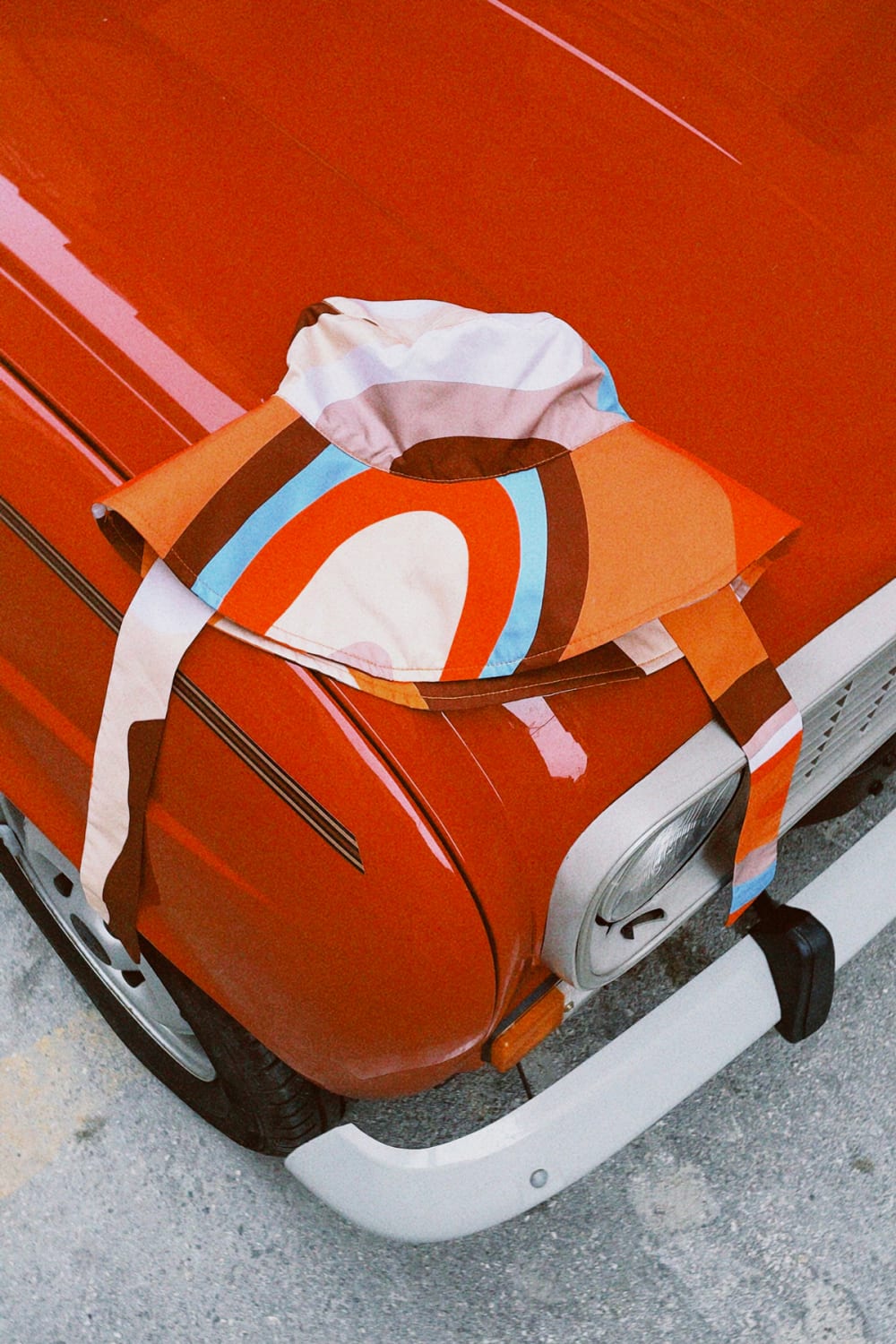 Wayt-Mars İzohips Desenli Renkli Kova Şapka-Bucket Hat-4-Milagron.com