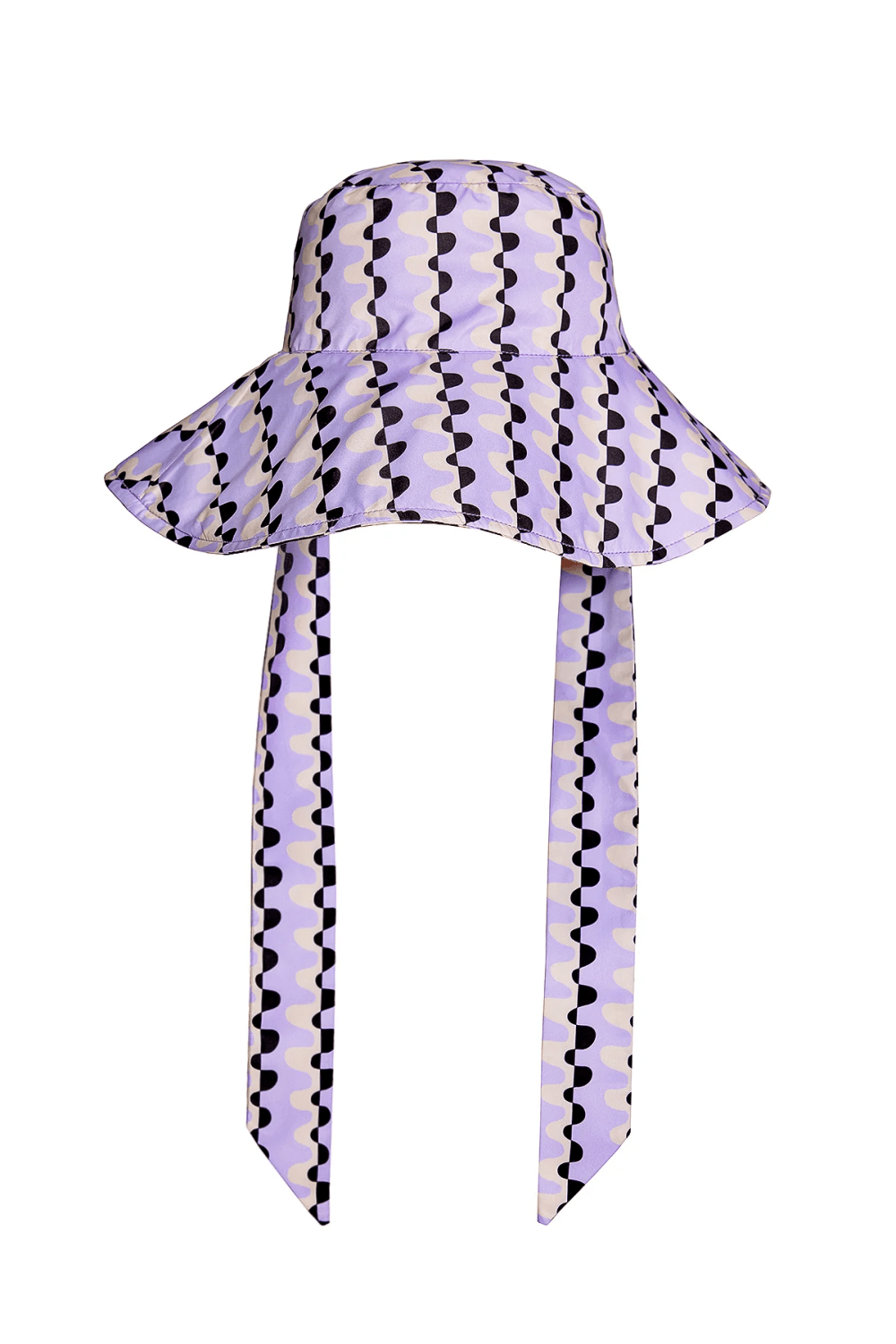 Wayt-Sonic Adventure Geometrik Desenli Çift Taraflı Kova Şapka-Bucket Hat-1-Milagron.com