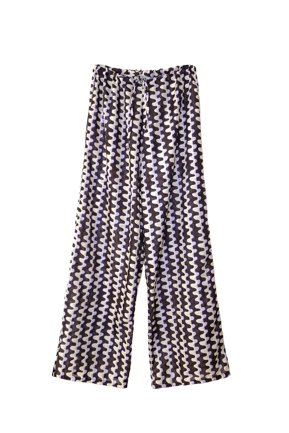 Wayt-Sonic Adventure Geometrik Desenli Plaj Pantolonu-Pantolon-1-Milagron.com