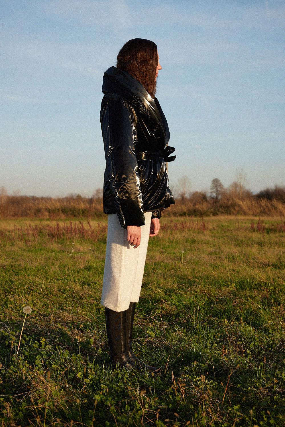 Wayt-Supermassive Black Hole Parlak Siyah Şişme Mont-Mont-3-Milagron.com