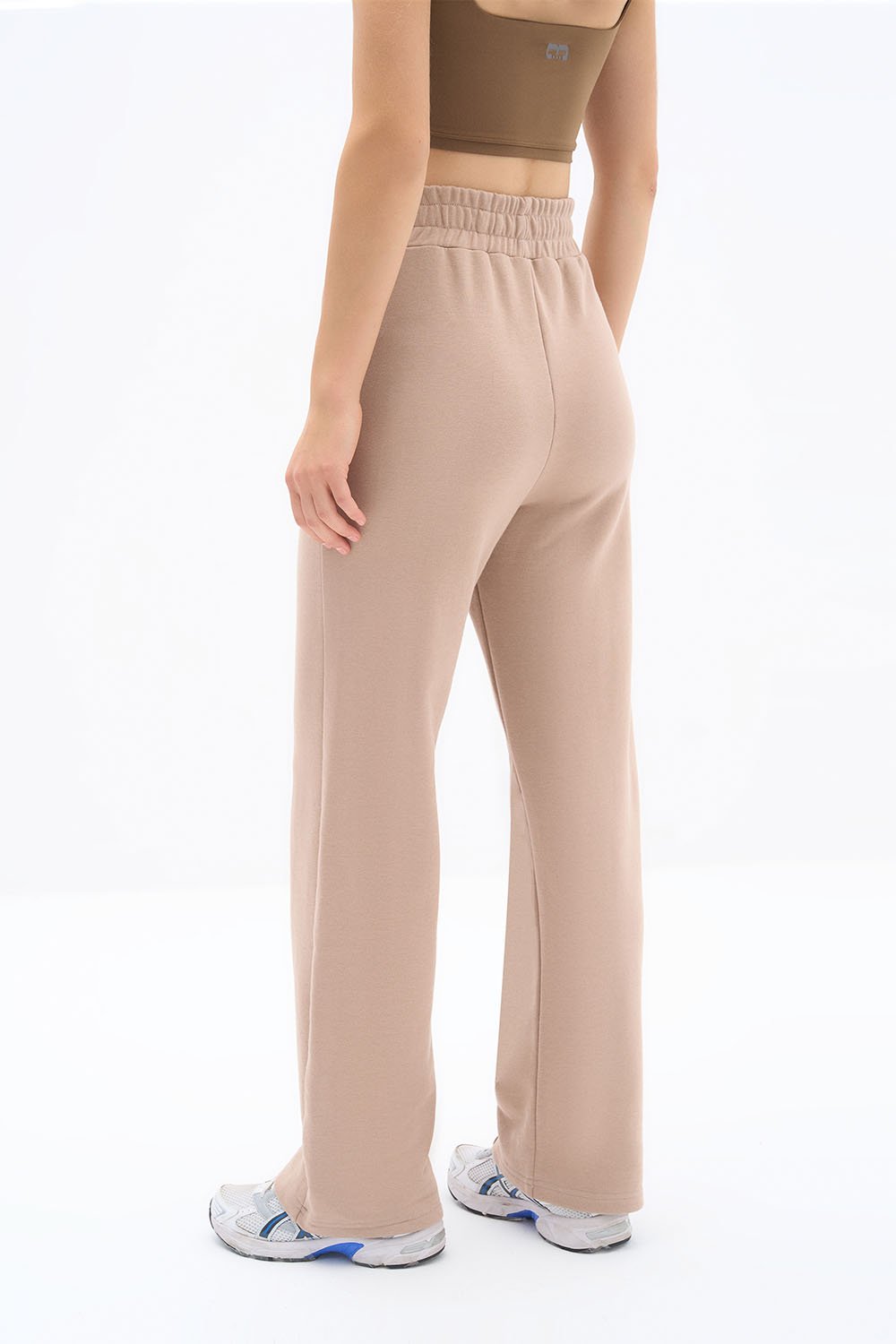 Wear Three Points-Bej Lubna Pantolon-Eşofman-4-Milagron.com