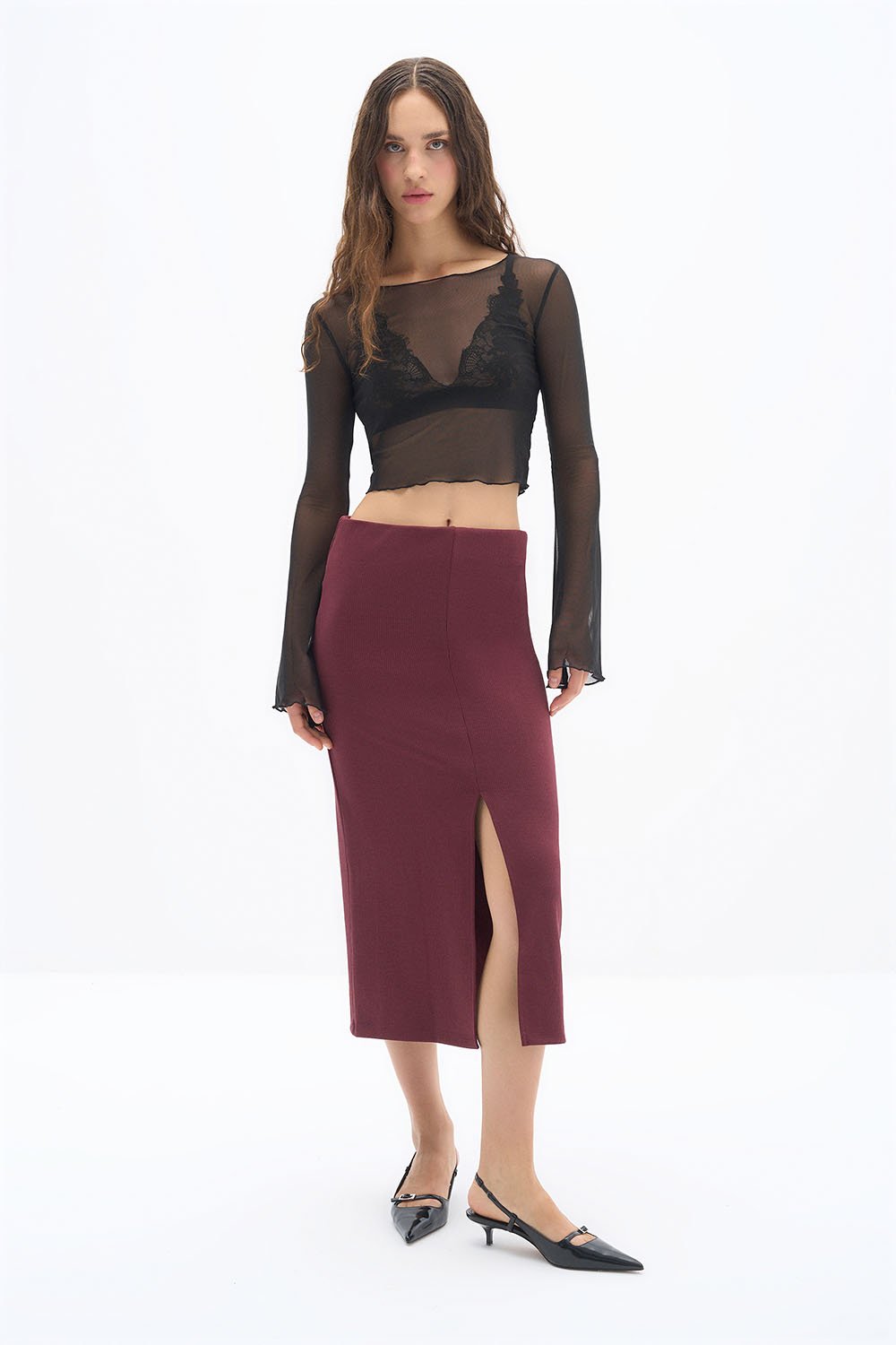 Wear Three Points-Bordo Spirit Skirt-Etek-2-Milagron.com