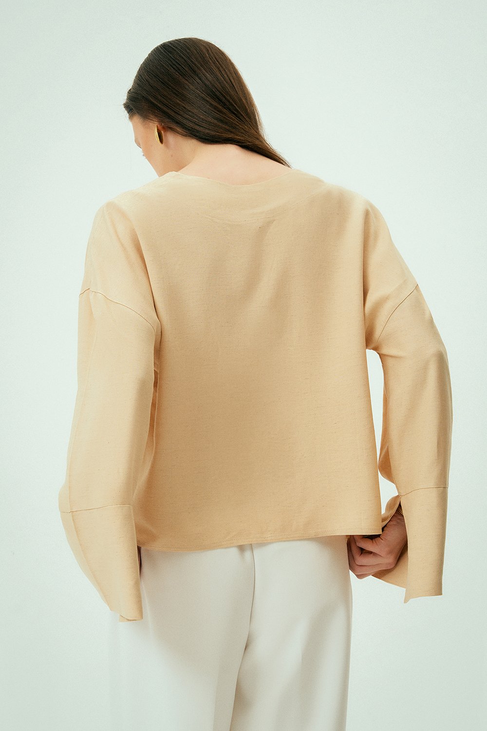 Wear Three Points-Glow Keten Gömlek-Gömlek-6-Milagron.com