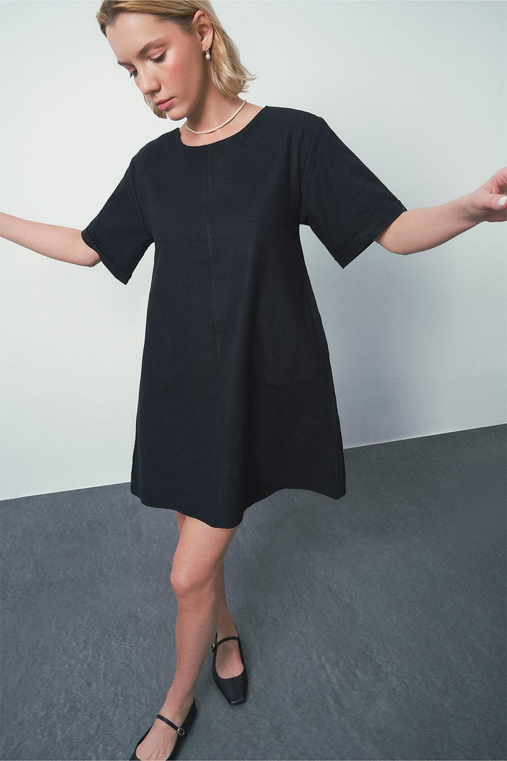 Wear Three Points-Grace Keten Elbise-Elbise-5-Milagron.com