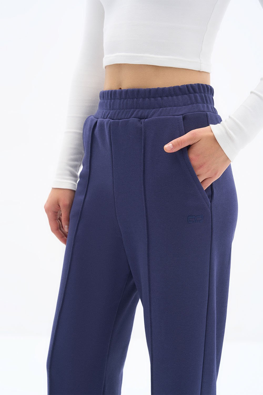 Wear Three Points-Lacivert Lubna Pantolon-Eşofman-4-Milagron.com