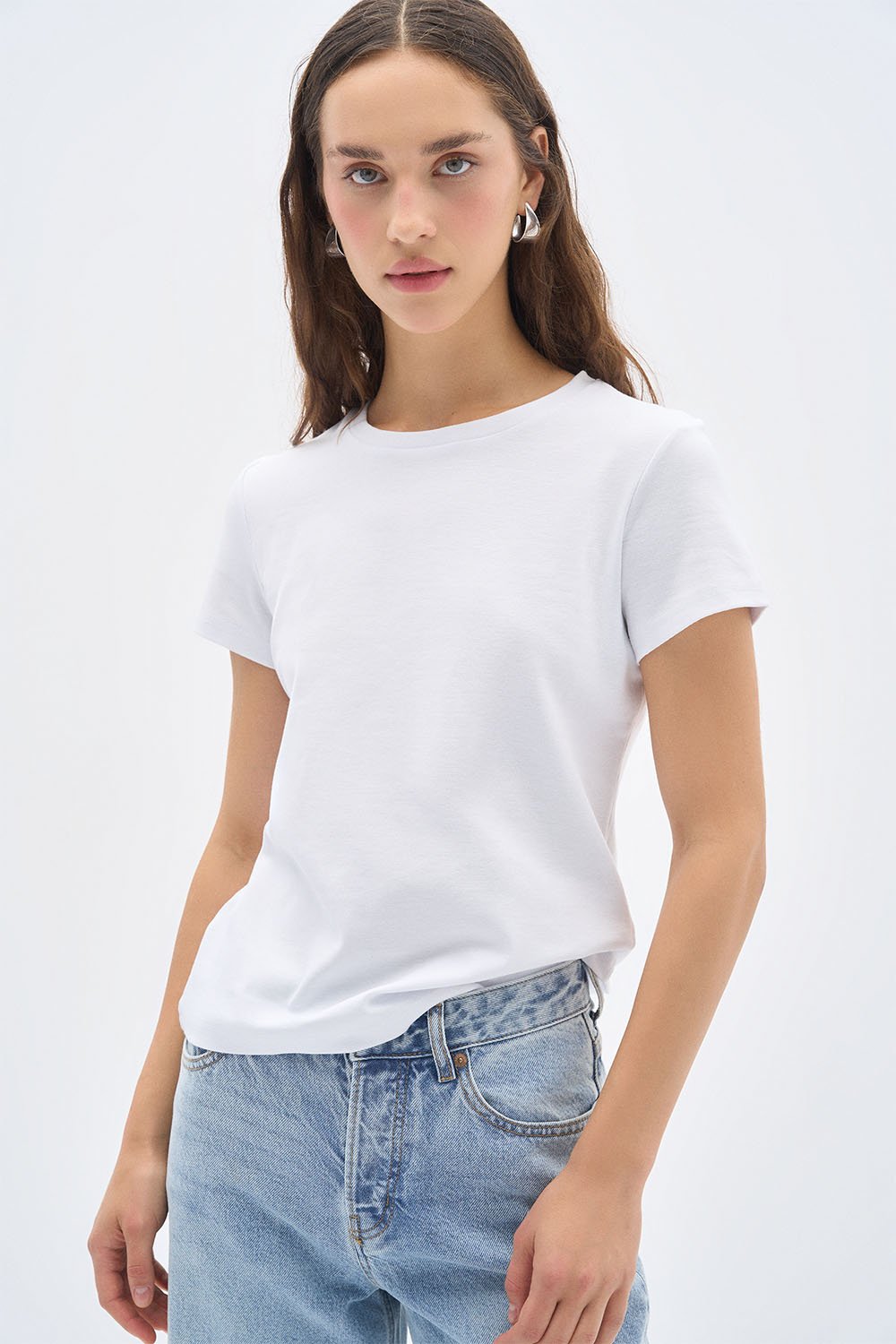 Wear Three Points-White Ribana T-shirt-T-Shirts-2-Milagron.com