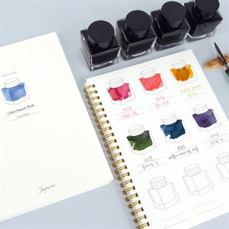 Wearingeul Ink Color Swatch Notebook A5 (Impression) - Mürekkep Deneme Defteri A5 Boyut