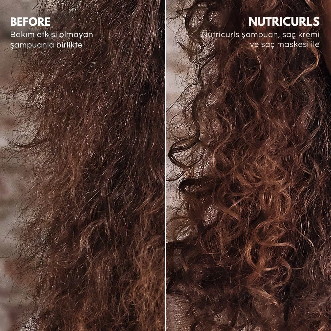 Nutricurls Kıvırcık Saçlar İÇin Şampuan 250 Ml
