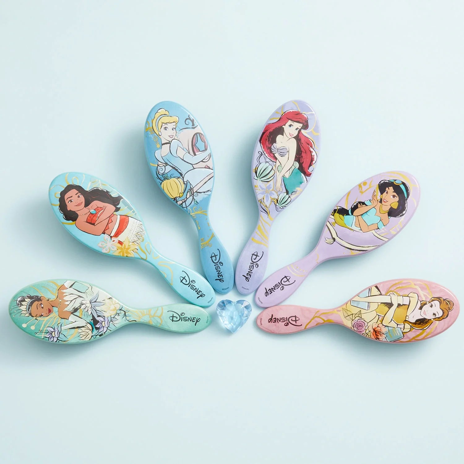 Wet Brush Disney Elegant Princess Dolaşık Açıcı Saç Fırçası Tiana